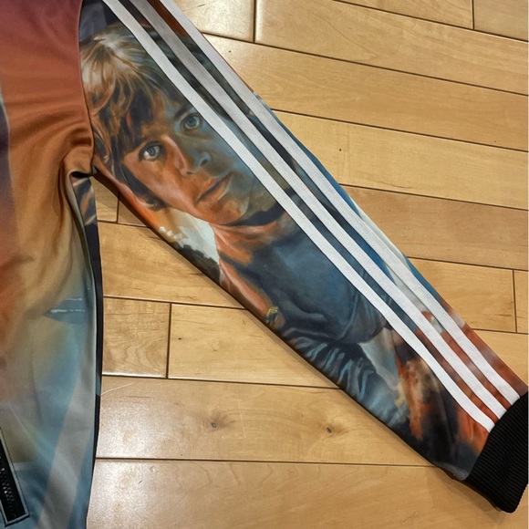 Limited Edition Discontinued Star Wars Adidas Zip Up track jacket - Picture 4 of 7